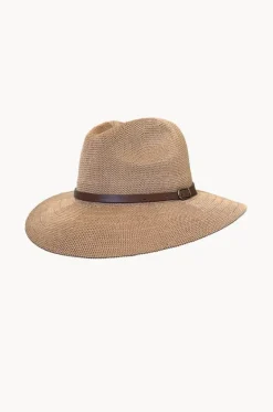 Adjustable Knit Leather Band Fedora|Cherry Red Clearance