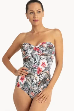 Africa Bandeau One Piece|Jantzen Outlet