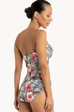 Africa Bandeau One Piece|Jantzen Outlet