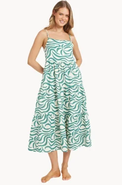 All The Waves Lost Love Maxi Dress|Billabong Sale
