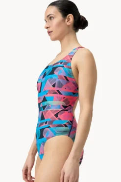 Allover Digital Powerback One Piece|Speedo Clearance