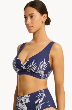Aloha Cross Front Bra|Sea Level New