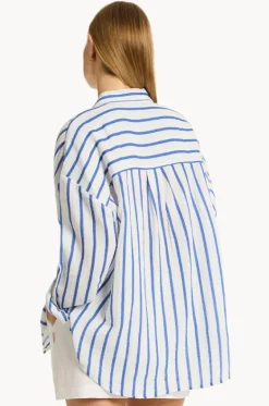 Amalfi Beach Shirt|Sea Level Outlet