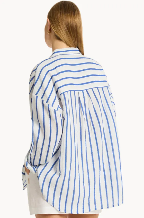 Amalfi Beach Shirt|Sea Level Outlet