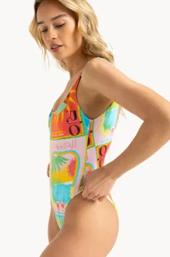 Atlas High Leg One Piece|Roxy