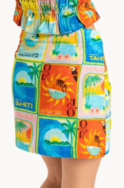 Atlas Summer Cocktail Skirt|Roxy Outlet