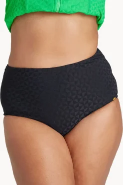 Aztec Jacquard Hi Waist Retro Pant|Genevieve Discount