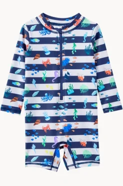 Baby Boys Marine Sunsuit|Milky Best