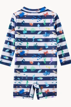 Baby Boys Marine Sunsuit|Milky Best
