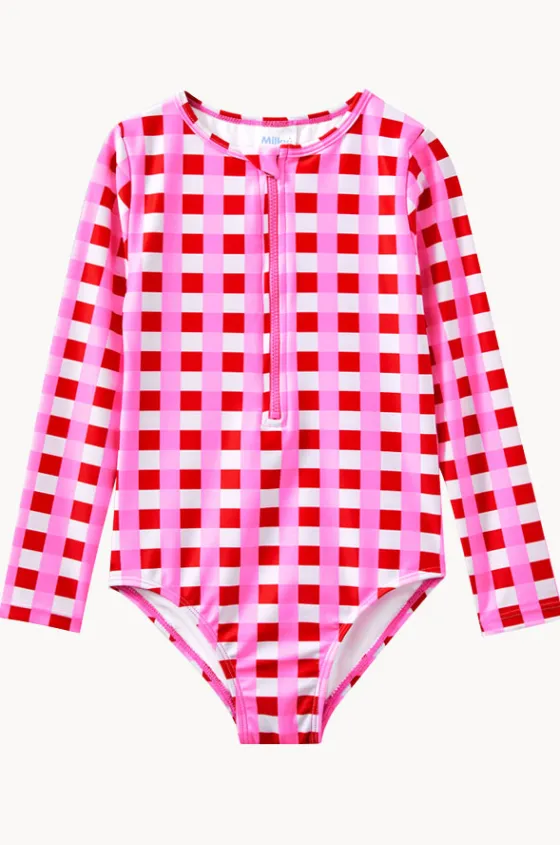Baby Girls Lollipop Check Sunsuit|Milky Sale