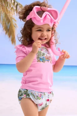 Baby Girls Secret Vacay Suntop Set|Seafolly Girls Outlet