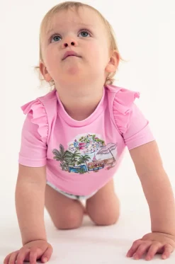 Baby Girls Secret Vacay Suntop Set|Seafolly Girls Outlet