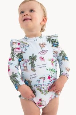 Baby Girls Secret Vacay Sunsuit|Seafolly Girls