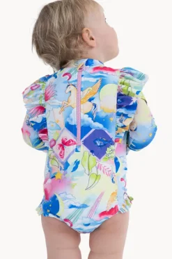 Baby Girls Surrealism Sunsuit|Seafolly Girls New