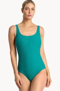 Barbados DD/E Cup Vee One Piece|Poolproof Online