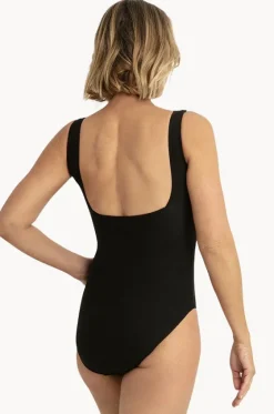 Barbados Square Neck One Piece|Poolproof Discount