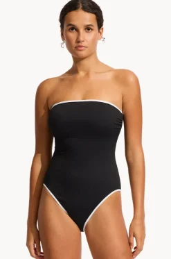 Beach Bound DD Cup Bandeau One Piece|Seafolly Best