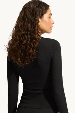 Beach Bound Long Sleeve Suntop|Seafolly Outlet