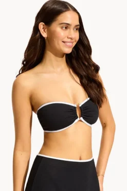 Beach Bound Ring Front Bandeau|Seafolly New
