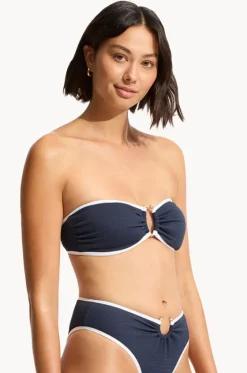 Beach Bound Ring Front Bandeau|Seafolly Outlet