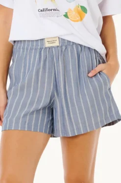 Beach Days Pinstripe Short|Rip Curl Online