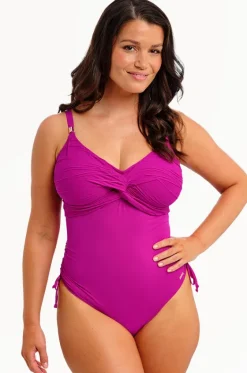 Beach Waves F Cup Twist Front One Piece|Fantasie Outlet