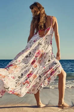 Belle Tiered Maxi Sundress|Sea Level Best