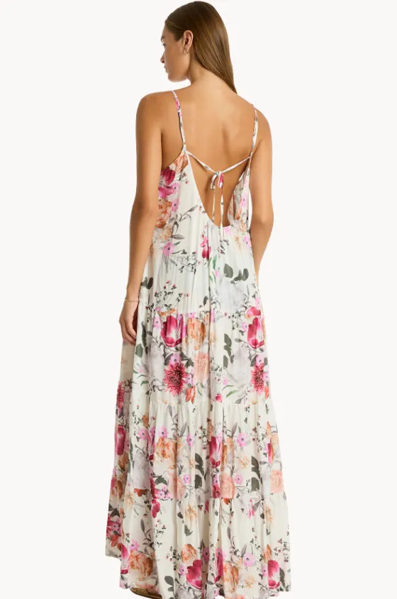 Belle Tiered Maxi Sundress|Sea Level Best
