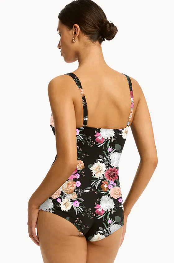 Belle Twist Front Boyleg One Piece|Sea Level Outlet