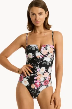 Belle Vee Bandeau One Piece|Sea Level Discount