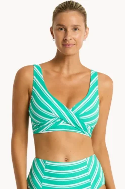 Biarritz Cross Front Bra|Sea Level Hot