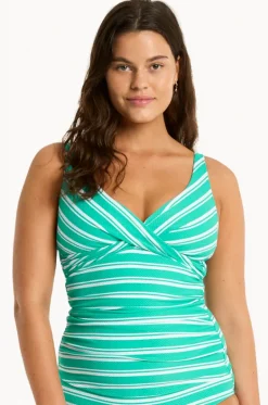 Biarritz Cross Front Tankini Separate|Sea Level New
