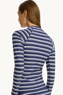 Biarritz Long Sleeve Suntop|Sea Level Discount