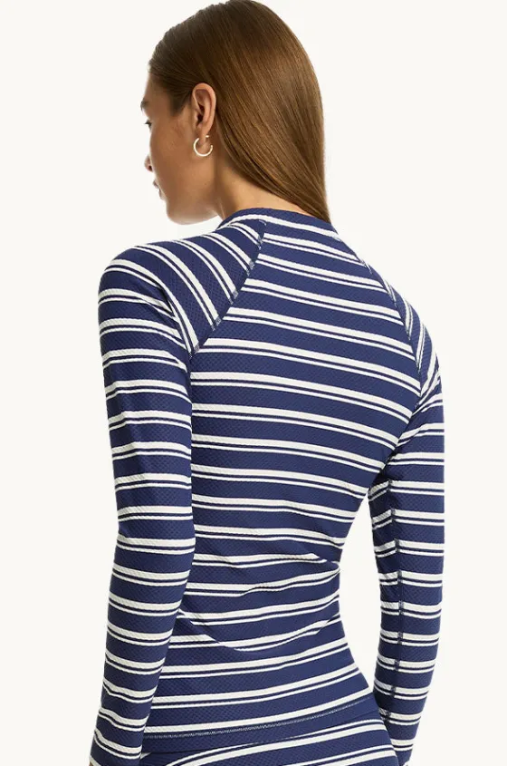 Biarritz Long Sleeve Suntop|Sea Level Discount