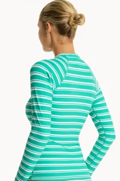 Biarritz Long Sleeve Suntop|Sea Level Sale