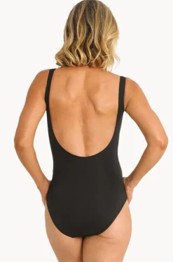 Bloom Gathered Surplice One Piece|Jantzen Discount