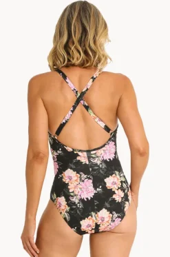 Bloom High Neck One Piece|Jantzen