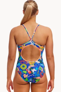 Diamond Back One Piece|Funkita Hot
