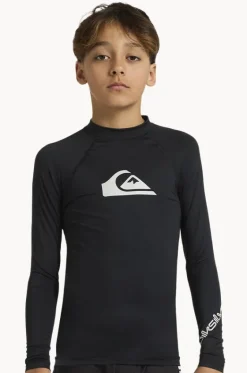 Boys All Time Long Sleeve Suntop|Quiksilver Discount