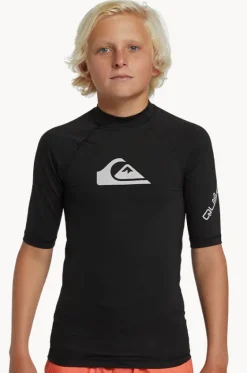 Boys All Time Short Sleeve Rashie|Quiksilver Best