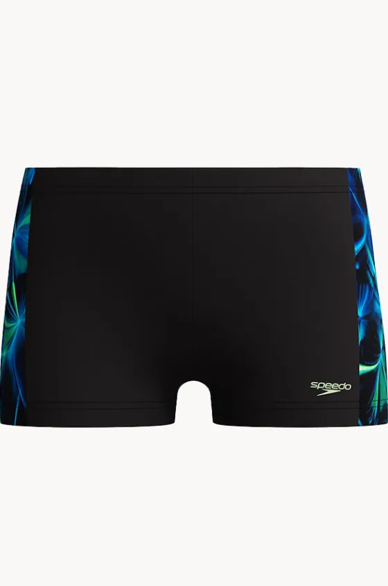 Boys Allover Print Panel Aquashort|Speedo Clearance