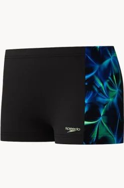 Boys Allover Print Panel Aquashort|Speedo Clearance