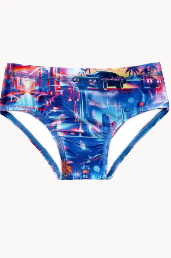 Boys Arcade Racer Brief|Salty Ink Discount