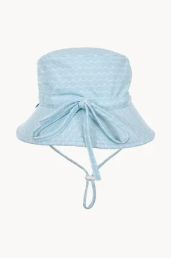 Boys Waves Wide Brim Swim Hat|Acorn Outlet