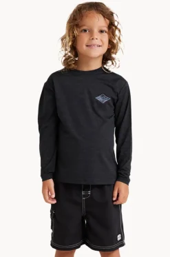 Boys Diamond Shoreline Long Sleeve Suntop|Billabong Best