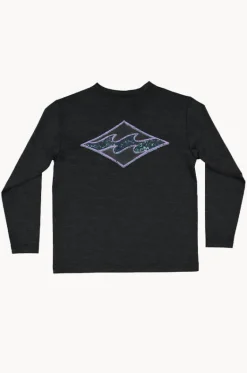 Boys Diamond Shoreline Long Sleeve Suntop|Billabong Best