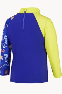 Boys Digital Long Sleeve Suntop|Speedo Best