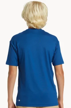 Boys DNA Bubble Logo Short Sleeve Suntop|Quiksilver Best