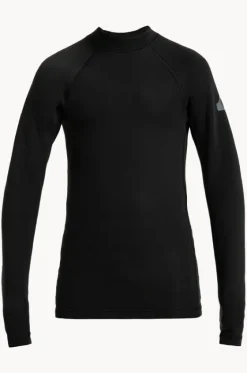 Boys Everyday Heat Long Sleeve Suntop|Quiksilver Hot