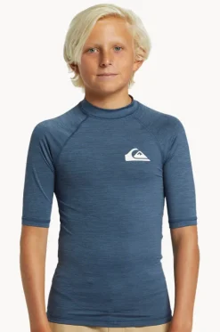 Boys Everyday Short Sleeve Suntop|Quiksilver Online